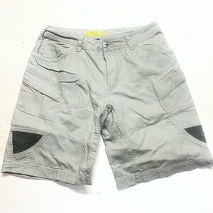 Keen Men's Newport Hiking Cargo Shorts khaki sz 36 with 10" Inseam